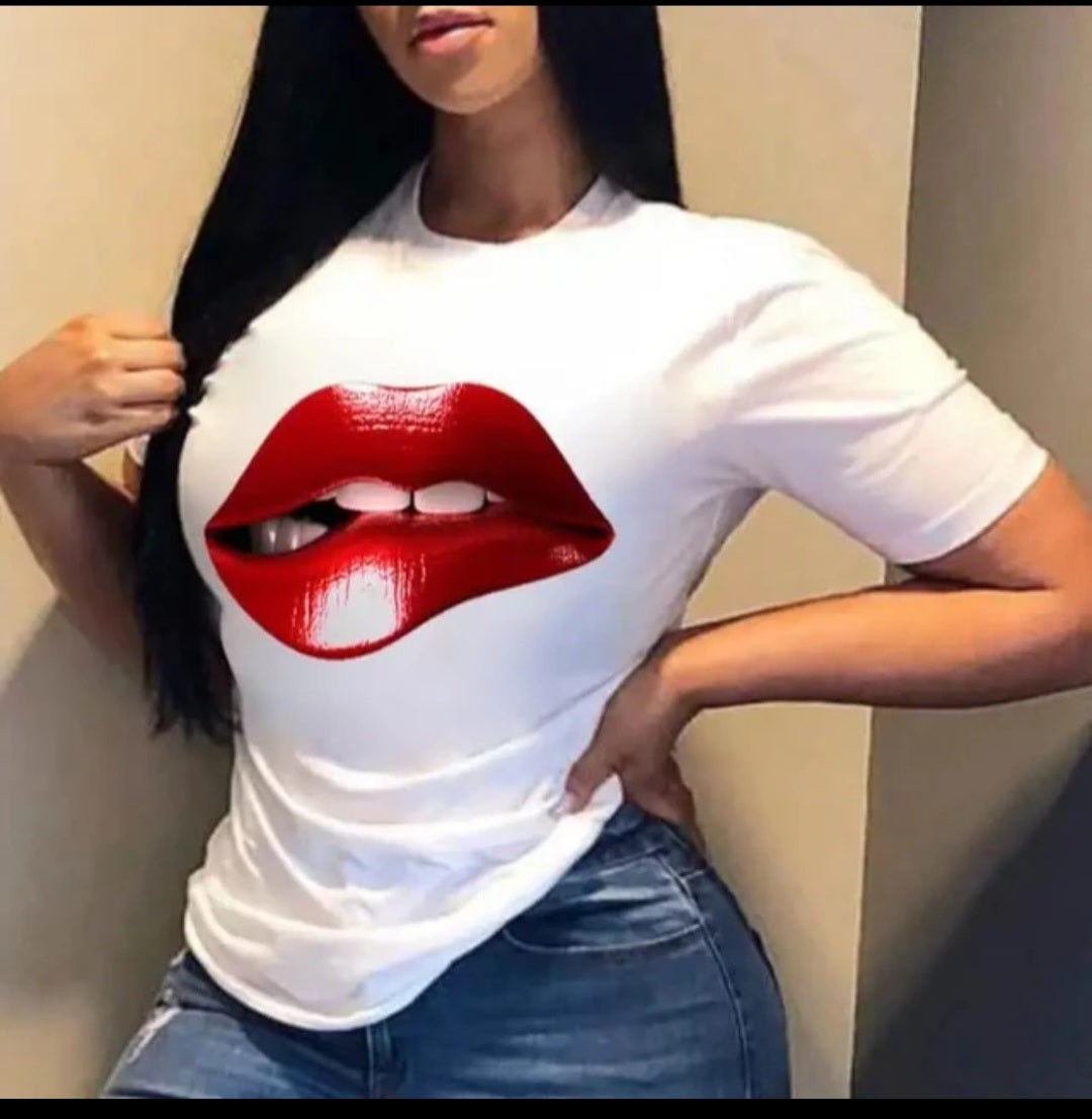 Hot lips T-shirts