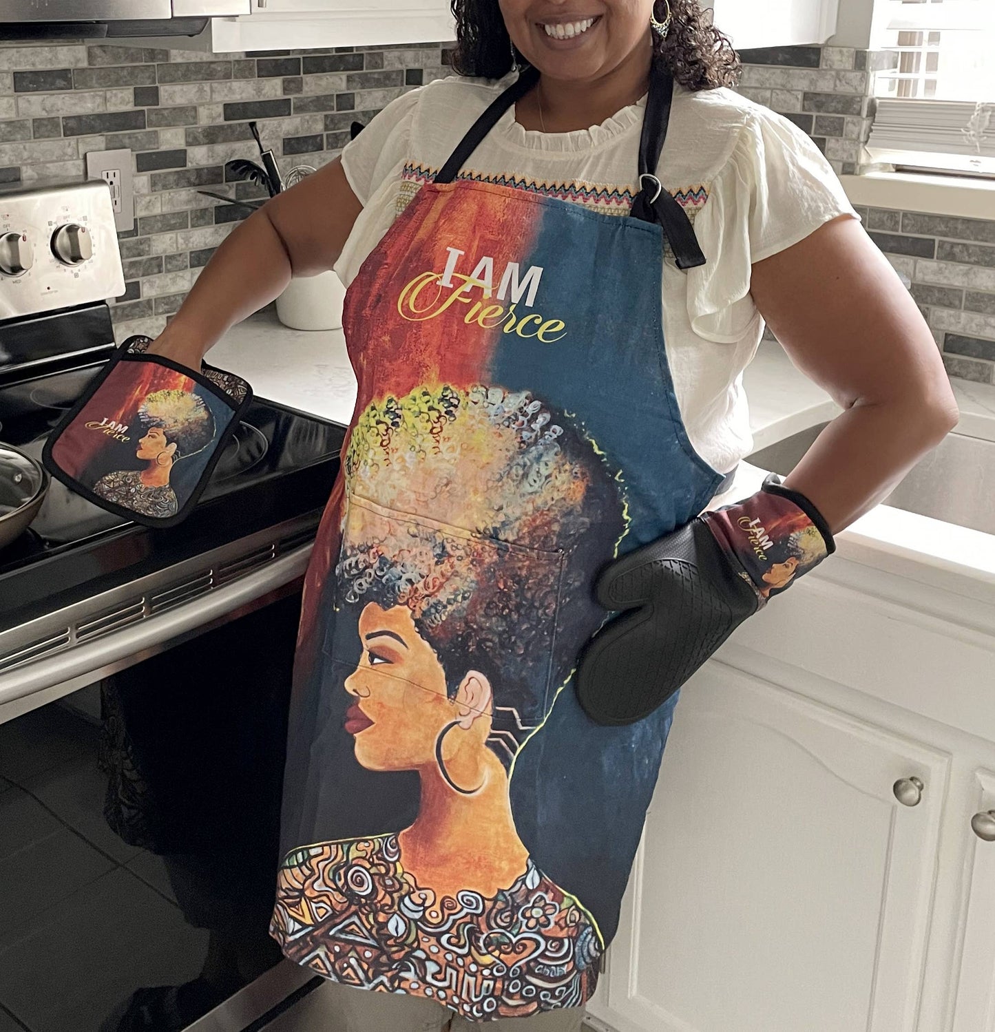 Apron I Am Fierce